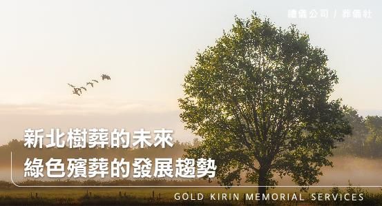 新北樹葬的未來,綠色殯葬的發展趨勢